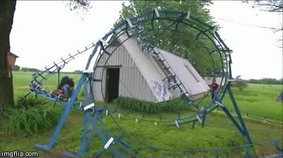 monta&ntilde;a rusa,casa