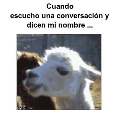 Enlace a Cuando alguien habla de ti y lo escuchas...