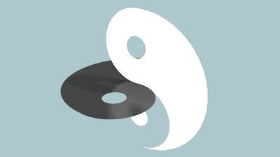 Enlace a El Ying y el Yang en una genial animación 3D