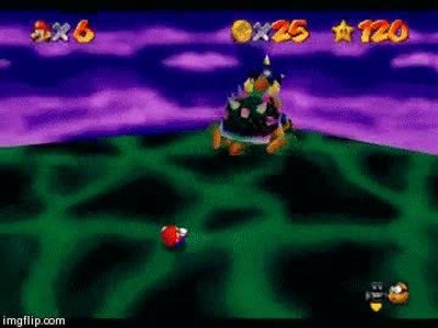 Enlace a No recuerdo Super Mario 64 tan violento