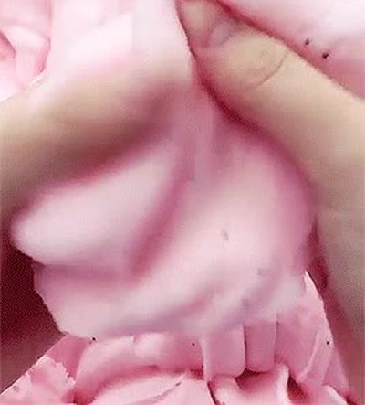 tocar,manos,gelatina