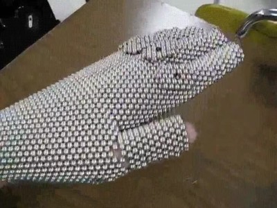 guante,bolas,magneticas