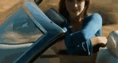 gif,coche,chica