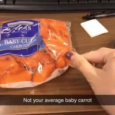 grande,baby carrot,zanahoria