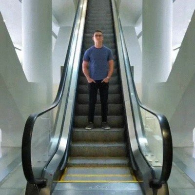 escaleras mecánicas,wtf