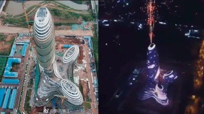 fuegos artificiales,edificio,torre,ejem ejem