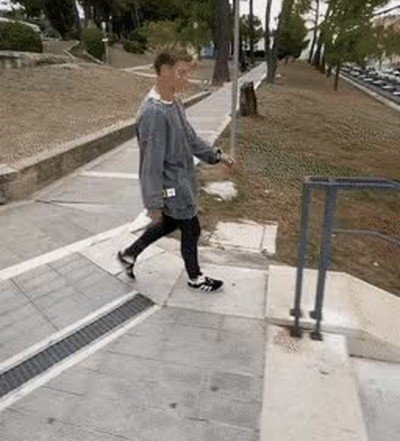 forma,normal,bajar,escaleras