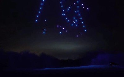 dron,espectaculo,colores