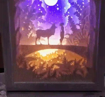 Enlace a Cuando enciendes la lucecita se convierte en una obra de arte