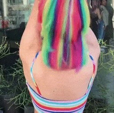 Enlace a El color de pelo más alucinante que he visto en la vida