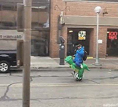 dinosaurio. transporte