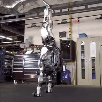 Enlace a La rutina de entreno de un robot de Boston Dynamics
