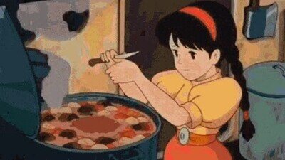 comida,pelis,ghibli