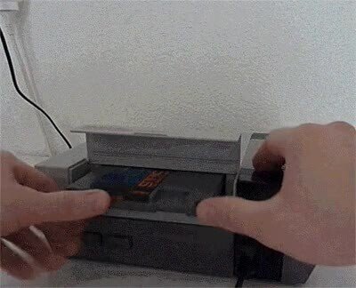 Enlace a Una NES modificada para que sea portátil