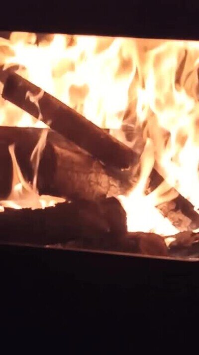 hoguera,camara lenta