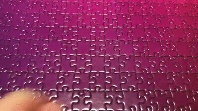 Enlace a Placer bestial el completar un puzzle como éste