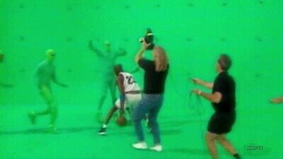 Enlace a Así es cómo Michael Jordan rodaba las escenas en Space Jam
