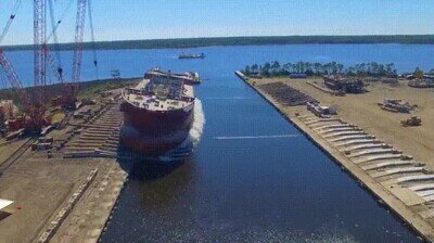 barco,enormes,proporciones,mar