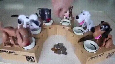 ahorrar,hucha,perros