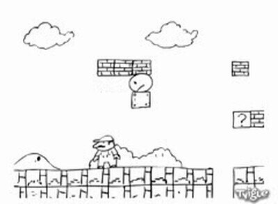 Enlace a Así sería Mario si se fusionara con Pac-Man