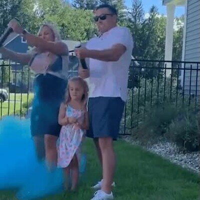 gender reveal,fiesta,petardos,explosión