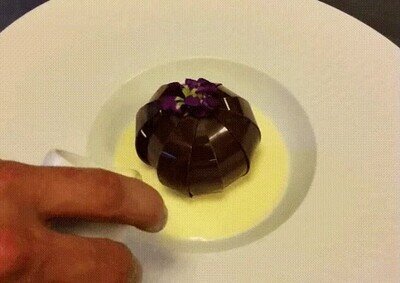 Enlace a Me voy directo a felicitar al chef por la presentación