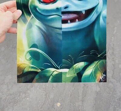 Enlace a Diferencias entre evoluciones en un espectacular póster 3D