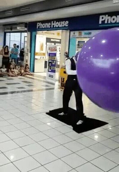 globo,baile,cabeza
