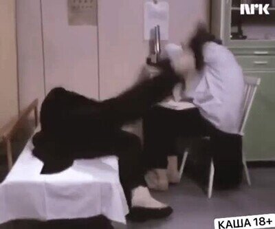 Enlace a Una prueba de reflejos bastante exagerada