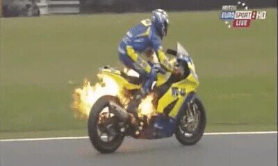 Enlace a El Ghost Rider existe en la vida real