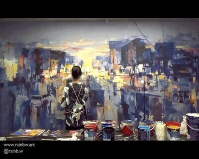 time lapse,pintura,mural