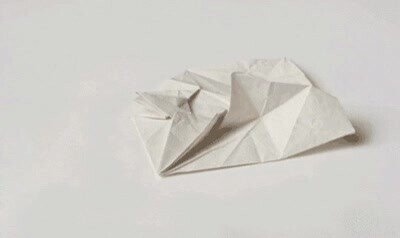 Enlace a Un origami que se hace a si mismo