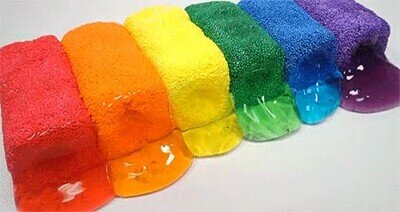 Enlace a Mi nueva pasión es ver como se funden las barras de colores