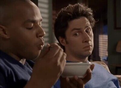 Enlace a Lo que se siente cuando comes al lado de un perro