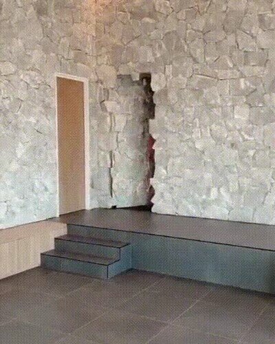 invitados,casa,puerta,secreta