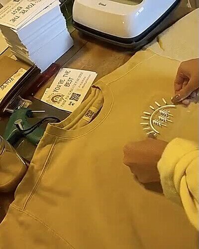 Enlace a Así se añade un logo propio a una sudadera