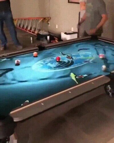 Enlace a La mejor mesa de billar del mundo