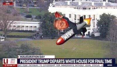 Enlace a Así ha sido la despedida de Trump de la Casa Blanca