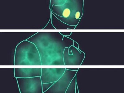 asustar,cuidado,mano