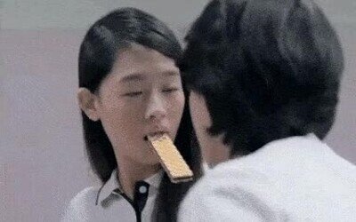 intentar,beso,persona,ojos