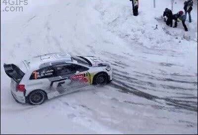 Enlace a Es una pasada cómo conducen los conductores de este tipo de rallys