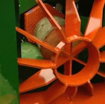 Enlace a Una máquina hidráulica para partir troncos