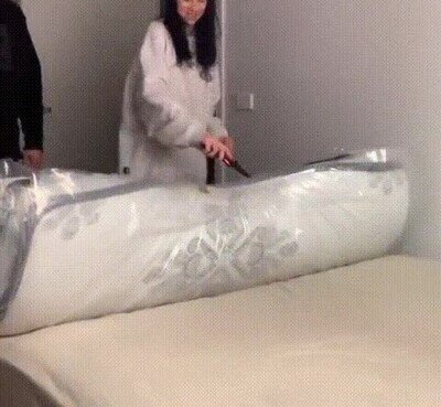 Enlace a Ten cuidado cuando abras un colchón en casa 