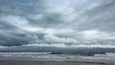 Enlace a Te explotará la cabeza ver cómo las olas se convierten en nubes