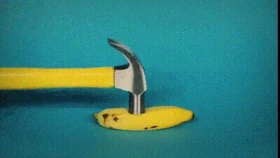 Enlace a Una banana que se multiplica cada vez que la golpeas con un martillo