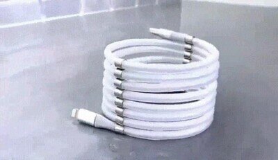 Enlace a Truco para guardar tus cables de la forma más eficiente