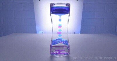 reloj,arena,burbujas