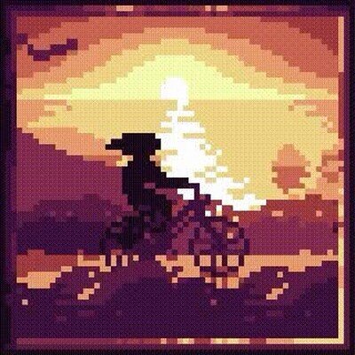 Enlace a Un atardecer de 8bits