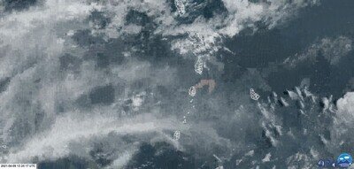 Enlace a Así se ve una erupción volcánica desde un satélite