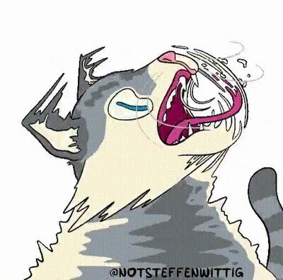 Enlace a La animación más realista de un gato. Por Notsteffenwittig